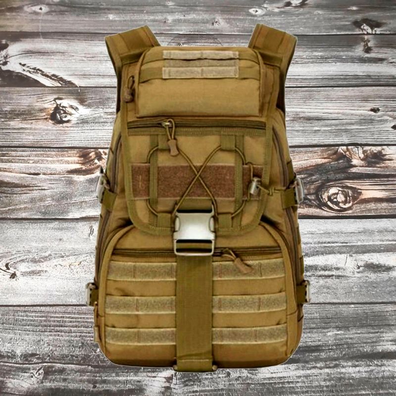 Тактический рюкзак TY-9900 на 40 литров цвет койот (Molle\Нейлон)