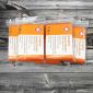 Термоодяло Emergency Thermal Blanket 210х130 см. оранжевое